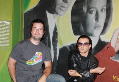 Chilling with Bono