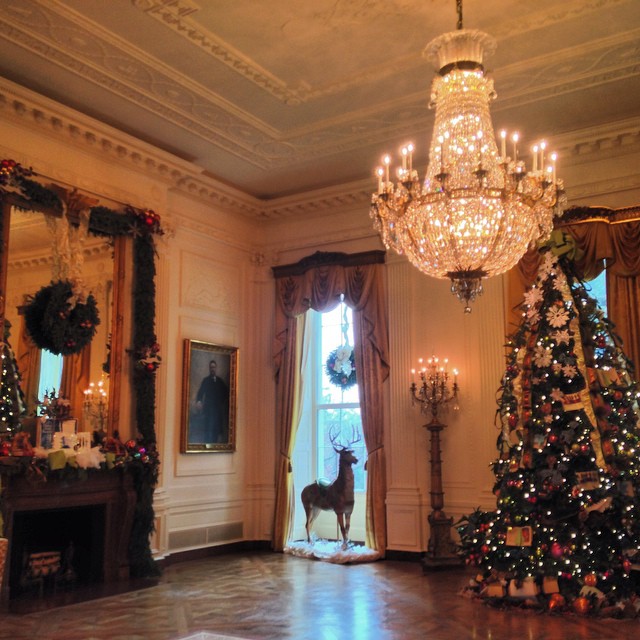 White House during the holidays