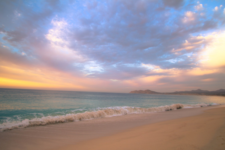 Sea of Cortes sunrise, Los Cabos, Mexico_girlgonetravel