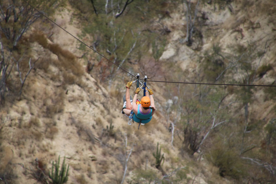 Ziplining at Wild Canyon Adventure._girlgonetravel