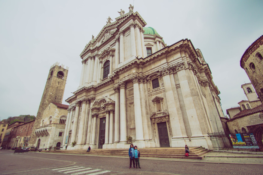 Piazza dil Duomo di Brescia