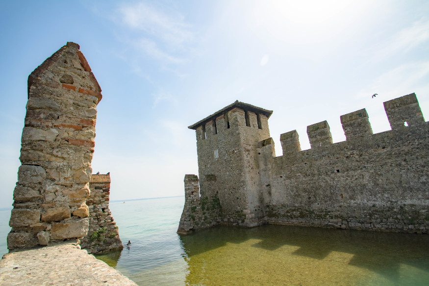 Castle in Sirmione, Italy._GirlGoneTravel.com
