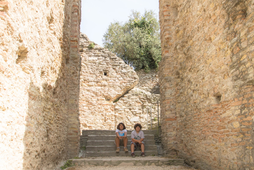 Roman ruins in Sirmione, Italy._GirlGoneTravel.com