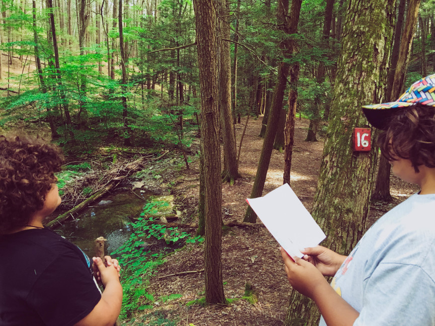 Hiking and learning in the Poconos
